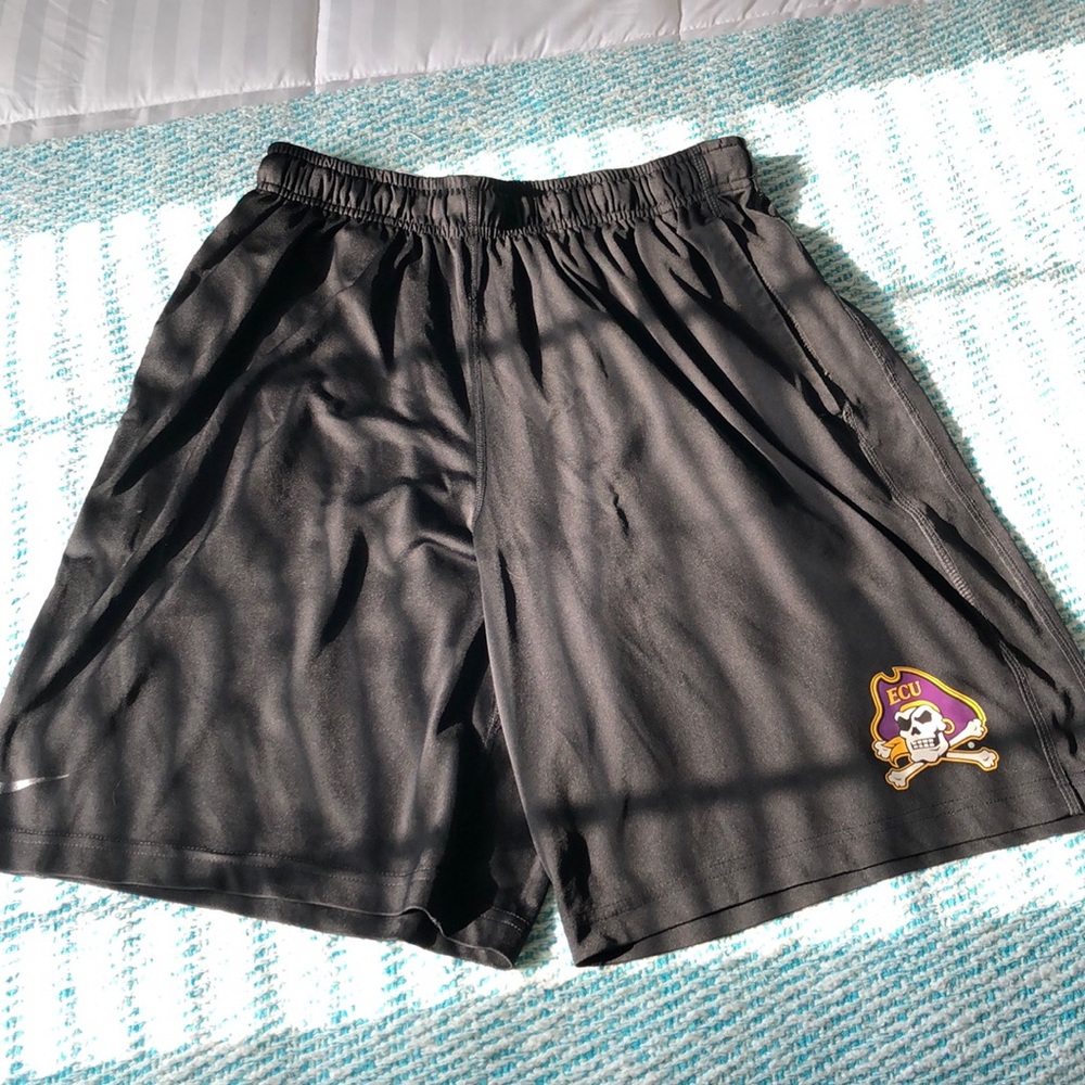 Men’s Nike Basketball Gym Shorts ECU BLACK